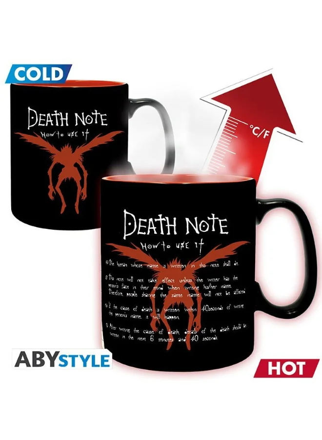 ABYstyle AbyStyle DEATH NOTE - Mug Heat Change - 460ml -  L & Light